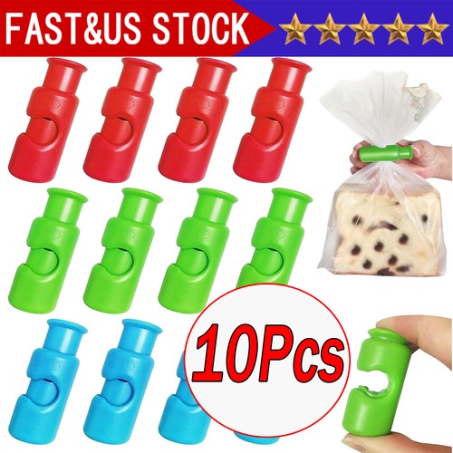 10pcs bread bag clips reusable - bread,